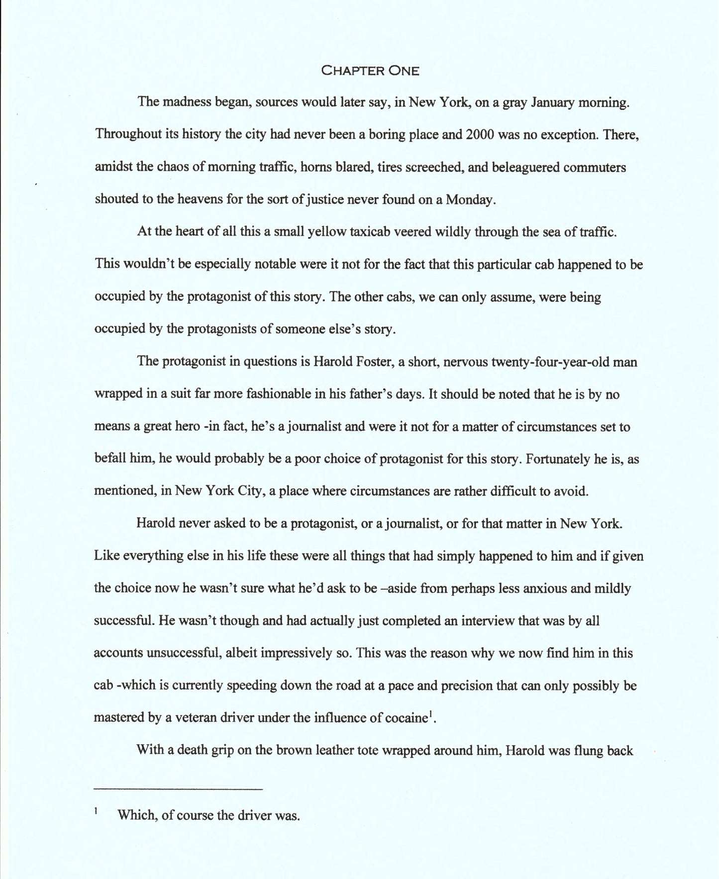 The Fourth Estate Issue #1