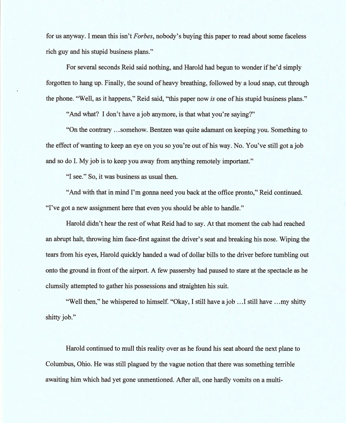 The Fourth Estate Issue #1